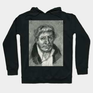 Antonio Salieri - charcoal portrait Hoodie